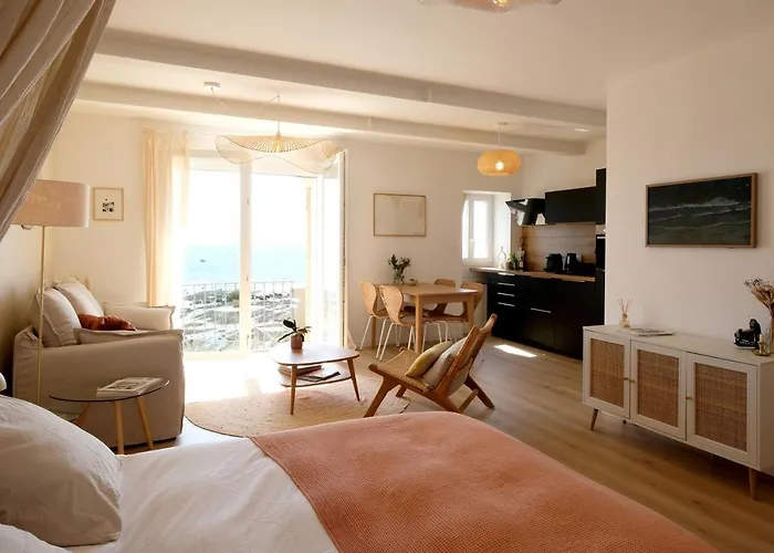 公寓 En Front De Avec Vue Imprenable Sur La Grande Des Sables D'olonne